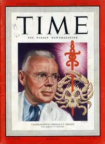 Time Magazine cover featuring Leonidas D. Marinelli